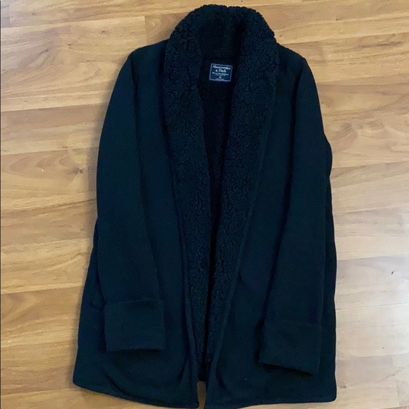 sherpa lined cozy cardigan